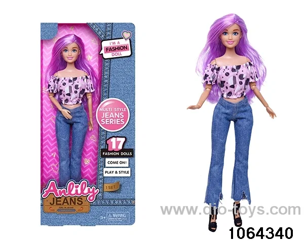 11.5 inch doll in window box