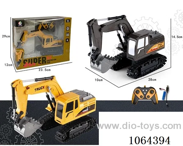 2.4G 9ch rc alloy car W L/M included battery