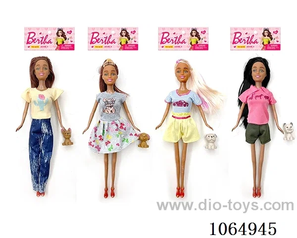11inch doll 4types mixed