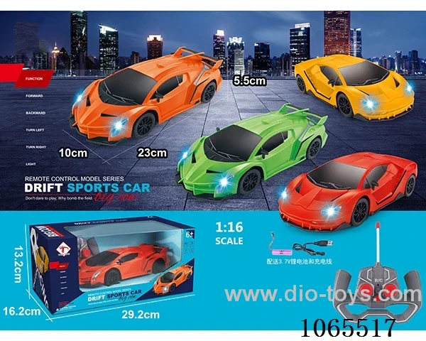 4ch rc car with light included battery