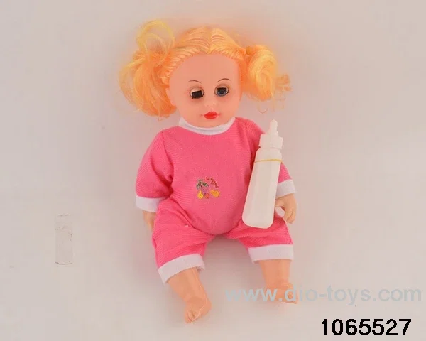 12 inch doll set with music in opp bag