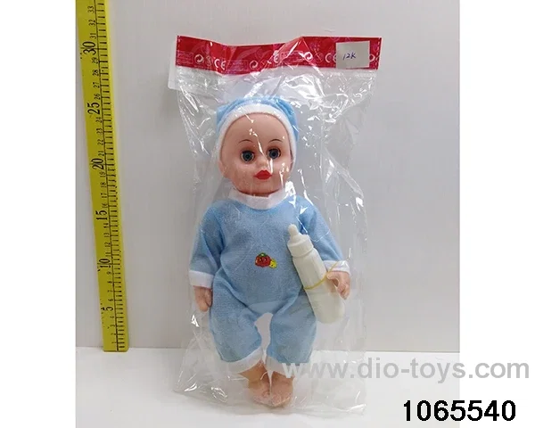 12 inch doll set with music in opp bag