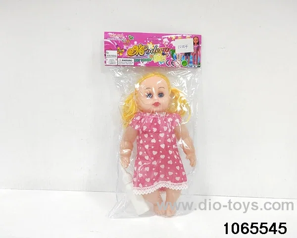 12 inch doll set with music in window box