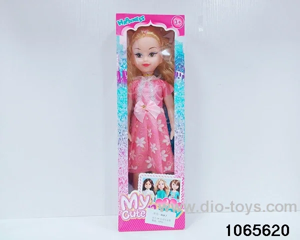 18 inch doll set with music in window box