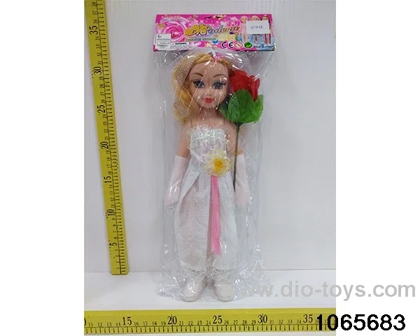 14 inch doll set with music in BAG