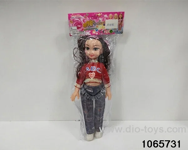 14 inch doll set with music in BAG