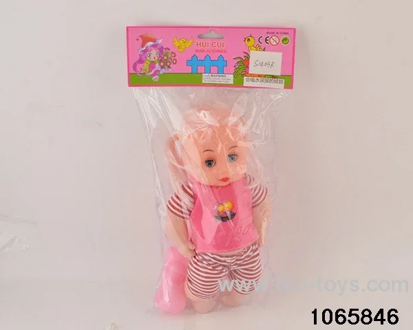 14 inch doll set with music in BAG