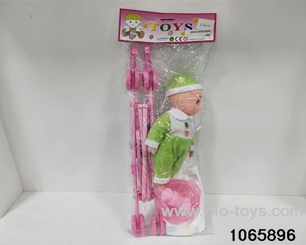 12 inch doll set in poly bag header