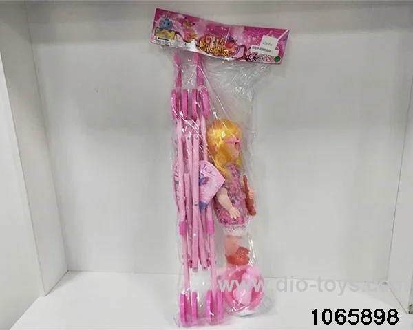 16 inch doll set in poly bag header