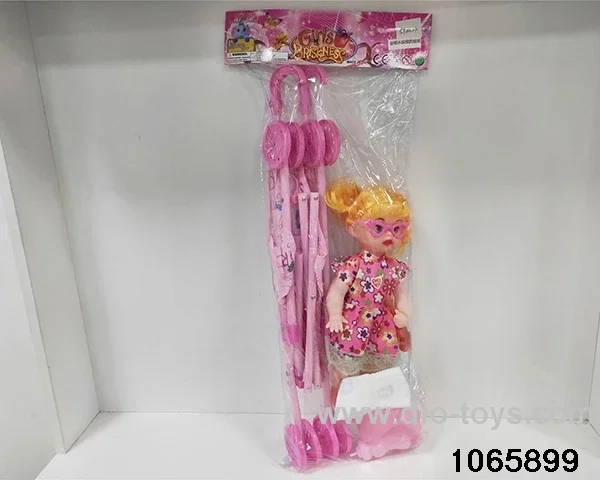 16 inch doll set in poly bag header
