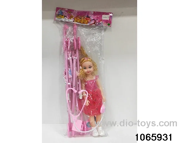 18 inch doll set with music in BAG