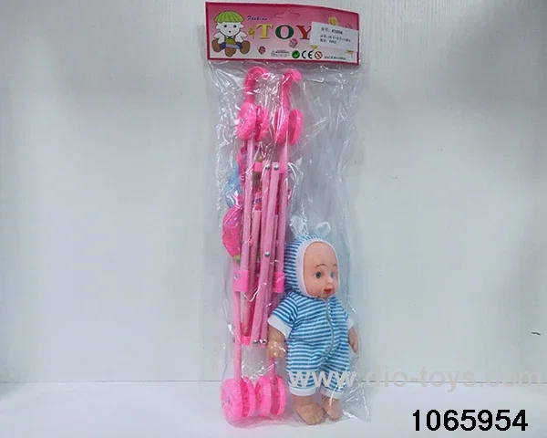 10 inch doll set with music in BAG