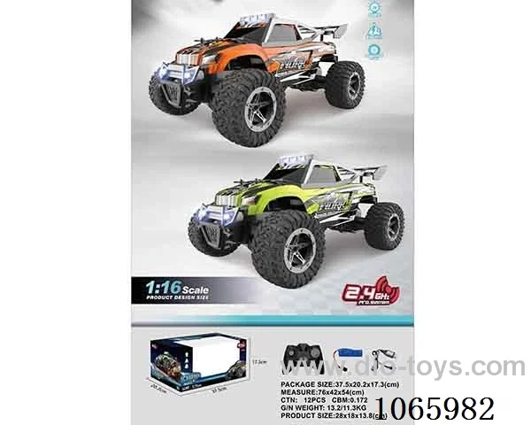 1:16 2.4G rc car with light