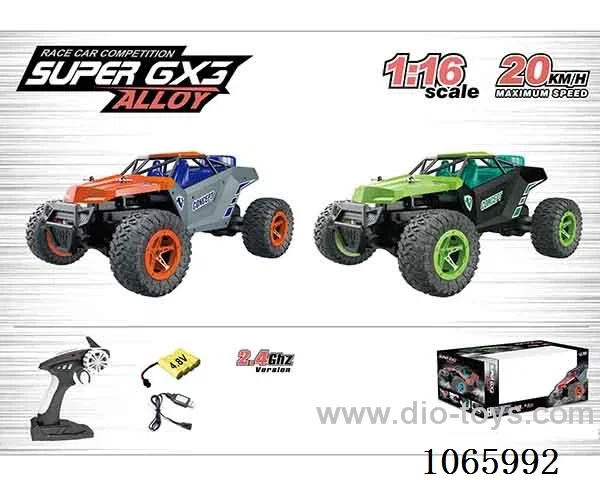 1:16 2.4G rc alloy car