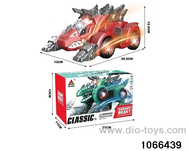 Electric Transformer Dinosaur in color box
