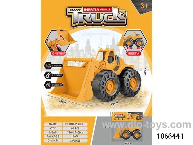 truck in PVC bag