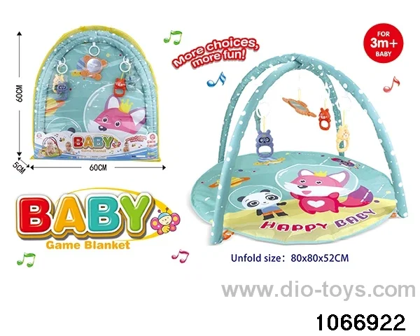 Baby Gym Blanket in PVC bag