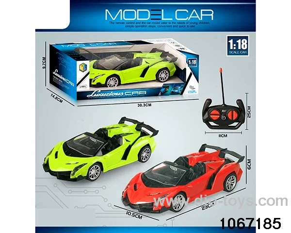1: 18 RC car in window box