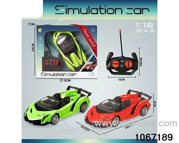 1: 18 RC car in window box