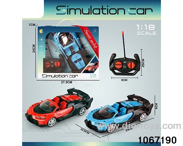 1: 18 RC car in window box