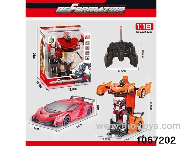 1: 18 deformation RC car in window box