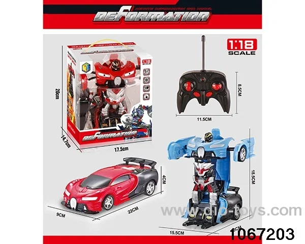 1: 18 deformation RC car in window box