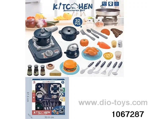 Kitchen set in color box