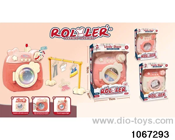 Mini drum washing machine in color box