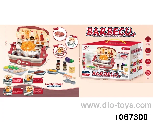 Barbecue stove in color box