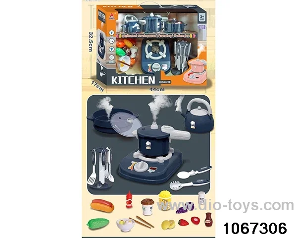 Spray Kitchen Set - Blue in window box