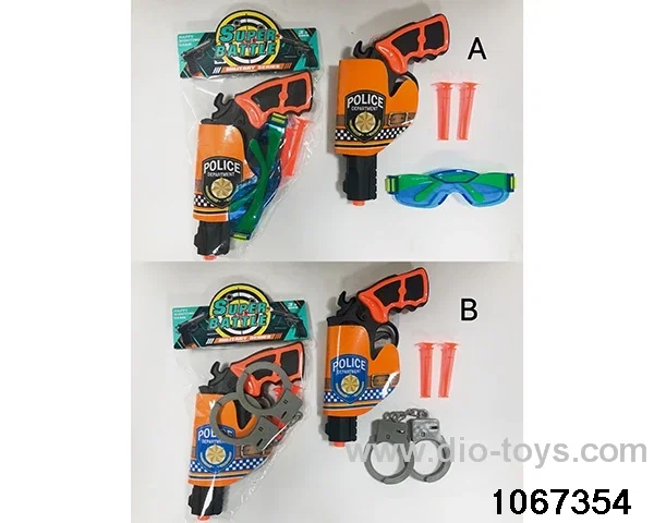 police equipment in PP bag with header