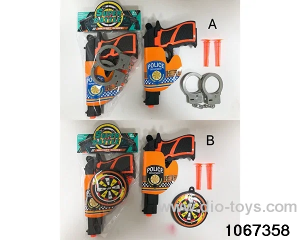 police equipment in PP bag with header