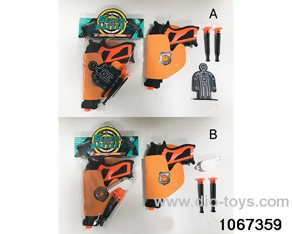 police equipment in PP bag with header
