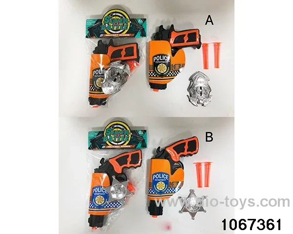 police equipment in PP bag with header