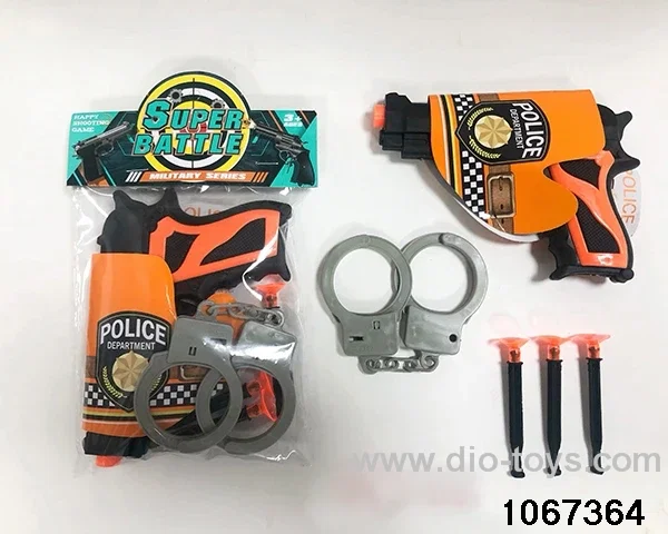 police equipment in PP bag with header