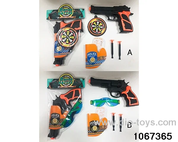police equipment in PP bag with header