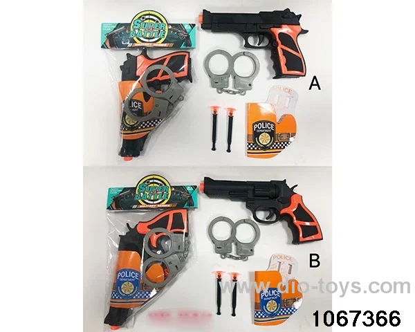 police equipment in PP bag with header