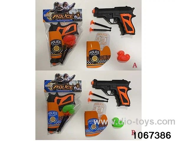 police equipment in PP bag with header