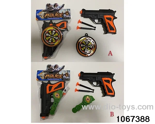 police equipment in PP bag with header