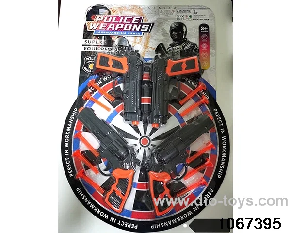 police equipment in Blister card