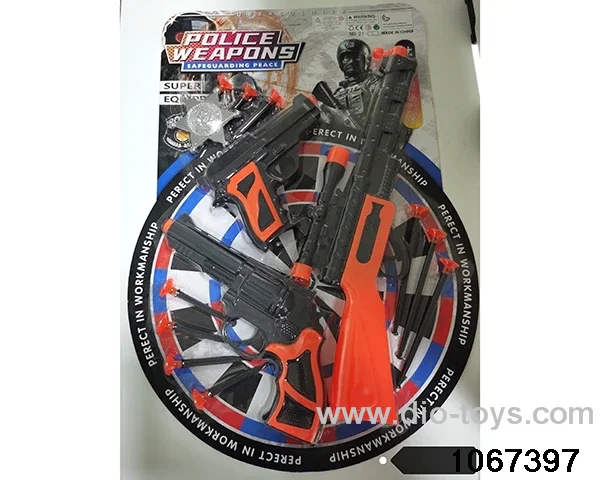 police equipment in Blister card