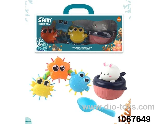 Shower Spinning Set in window box