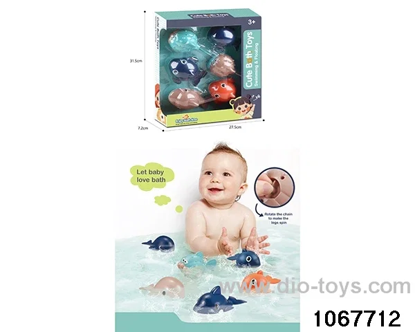 Winding Fish Set in display box