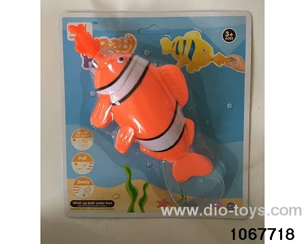 Pull line water toy in Blister card