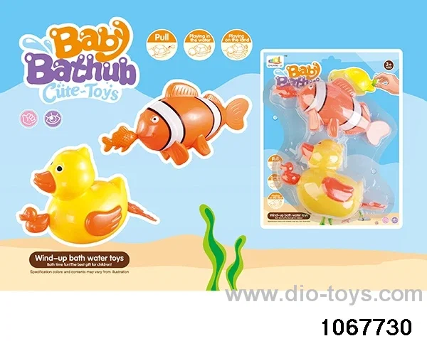 Pull line water toy in Blister card