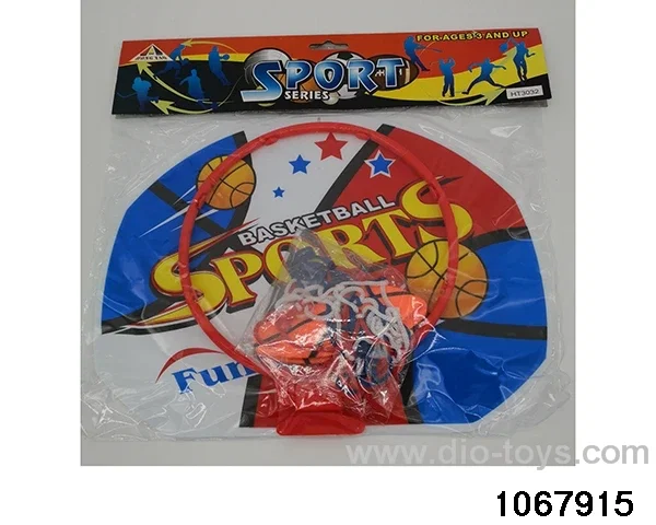 basketball hoop in PP bag with header