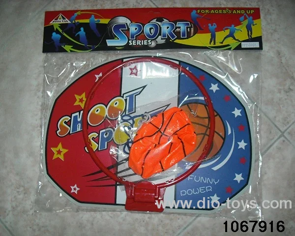 basketball hoop in PP bag with header