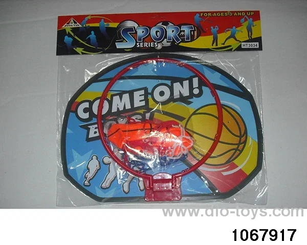 basketball hoop in PP bag with header