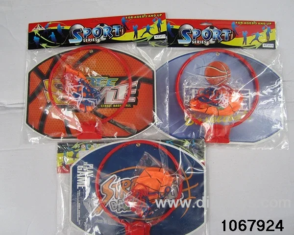 basketball hoop in PP bag with header