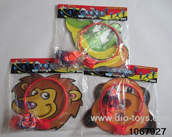 basketball hoop in PP bag with header